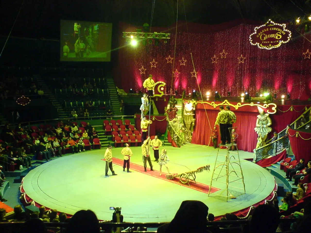 Circus Spectacle: Cagliostro under the Big Top, Entertainment Abounds with Magic, Music, and Horses